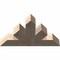 Ekena Millwork Saratoga Smooth Timber Gable Bracket, Douglas Fir, 36"W x 21"H x 5 1/2"D x 5 1/2"F, 14/12 Pitch GBW036X21X0606SAR00SDF - alternate 5